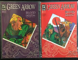 GREEN LANTERN, GREEN ARROW LOT  VF/NM 11 COMICS GRELL ART INCLUDES #1