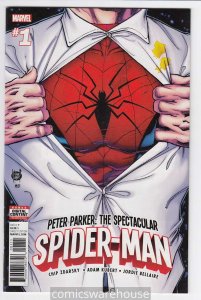 PETER PARKER SPECTACULAR SPIDER-MAN (2017 MARVEL) #1 NM A64668