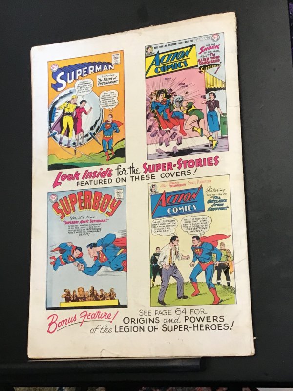 Superman Annual #4 (1962) mid grade fourth annual issue key! VG/FN
