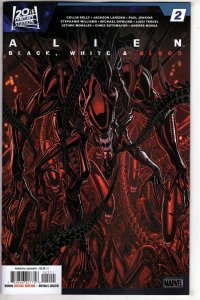 ALIEN BLACK WHITE BLOOD #2