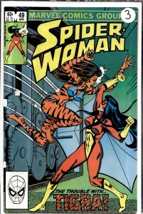 Spider-Woman #49 Direct Edition (1983) Spider-Woman