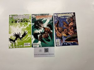 3 Hawkman DC Comics Books #45 46 49 Gray Palmiotti 76 JW13
