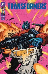Transformers #21 Image Comics Jorge Corona Variant Cover B Near Mint