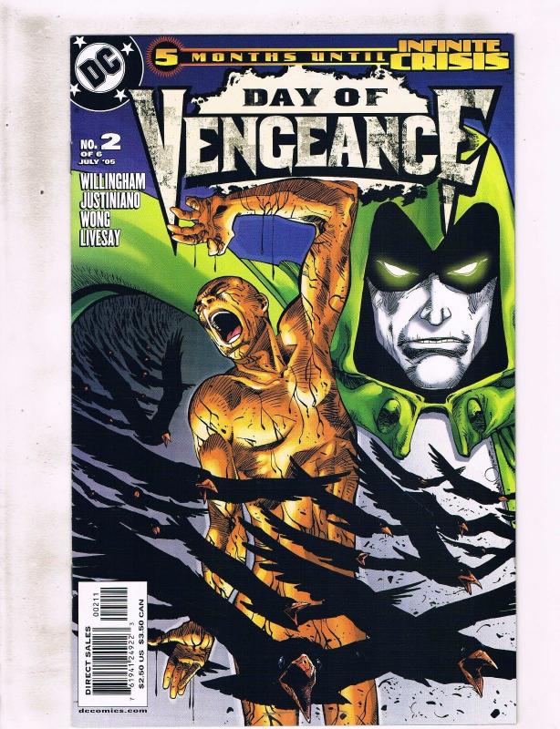 Lot of 6 Day of Vengeance DC Comic Books #1 2 3 4 5 6 KS3