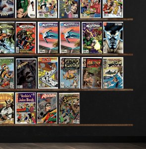 Huge Lot 150+ Comics with Robin, Action Comics, Superman, Archie& & More!