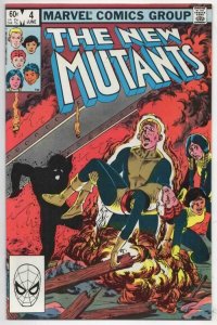 NEW MUTANTS #4, NM Buscema, Claremont, Marvel 1983, more in store
