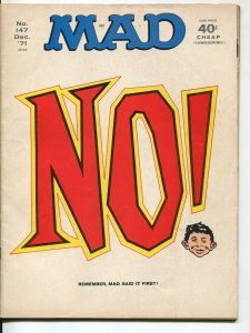 Mad-Magazine-#147-1971-Mingo-Mort Drucker-Don Martin-David Berg