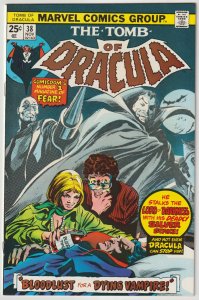 Tomb of Dracula #38 (Nov 1975, Marvel), NM- condition (9.2)