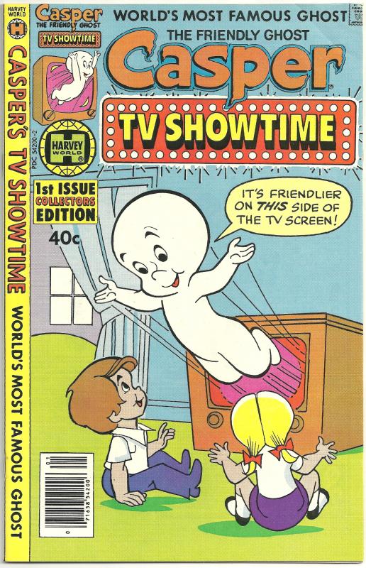 FILE COPIES...CASPER TV SHOWTIME...5 comics...avg NM-...c.$72 value.