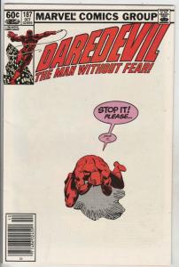 Daredevil #187 (Oct-82) VF/NM High-Grade Daredevil