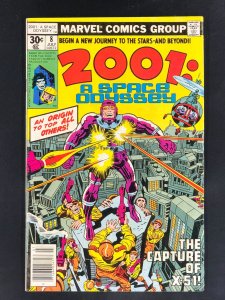 2001: A Space Odyssey #8 (1977) VF- Origin & 1st App of Machine Man!