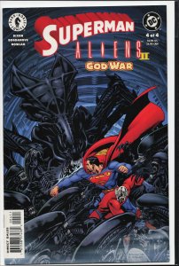 Superman Aliens 2: God War #4 (2002) Alien / Aliens
