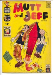 Mutt and Jeff #128  1960 - Harvey  -G/VG - Comic Book