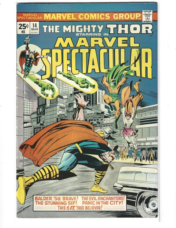 The Mighty Thor in Marvel Spectacular #14 Marvel Comics 1975 FN