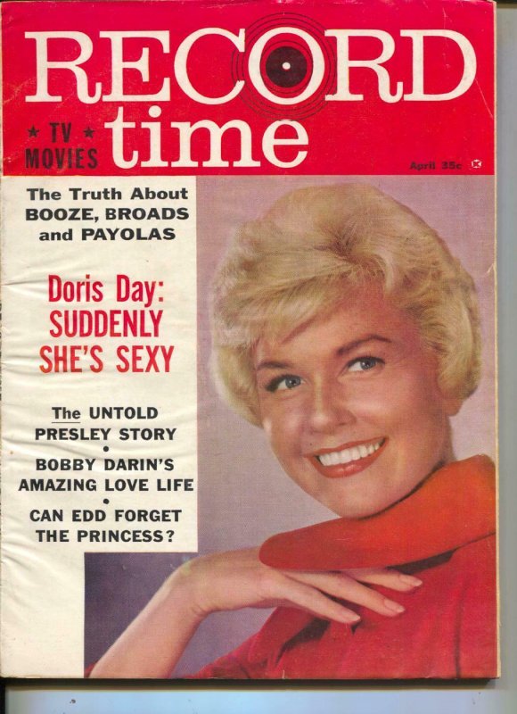 Record Time-Doris Day-Elvis Presley-Bobby Darin-Paul Anka-April-1960 