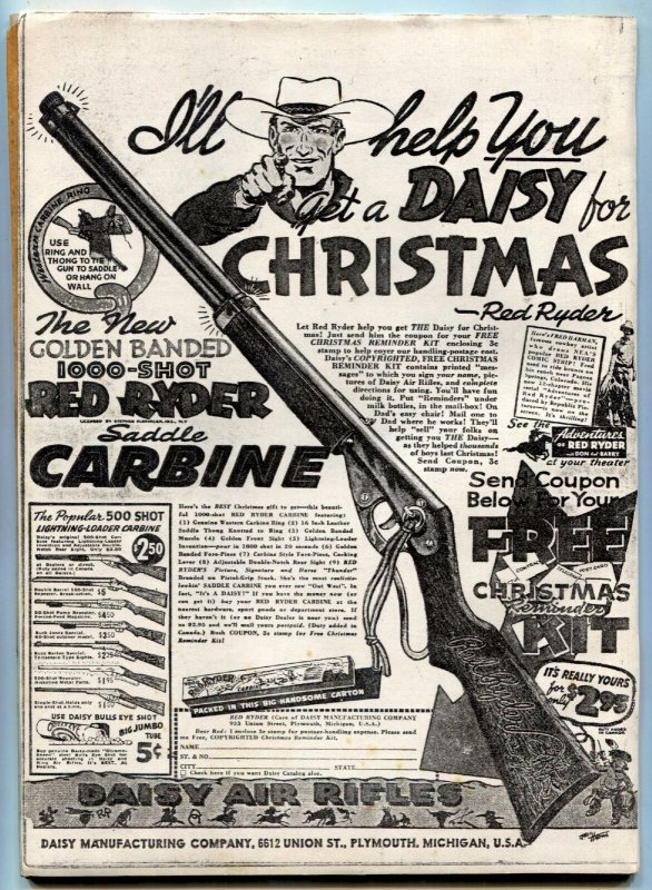 King Comics #44 1939- Popeye- hand colored cover by Raymond Miller incomplete