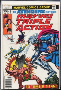 Marvel Triple Action #42 (1978) The Avengers