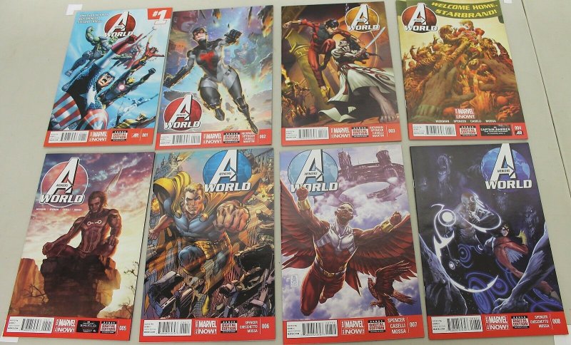 Avengers World 1-8 