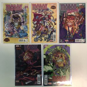 Secret Wars M.O.D.O.K Assasin (2015) Complete Set # 1-5 (VF/NM) Marvel Comics