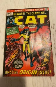 The Cat #1 (1972)amazing origin issue some light creasing on cover