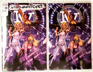 ?~MARVEL~X-TERMINATORS #1~?~JAY ANACLETO TRADE & VIRGIN CONCERT VARIANT SET~?