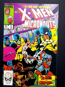 The X-Men and the Micronauts #1 (1984) - [KEY] 1st Crossover - VF+