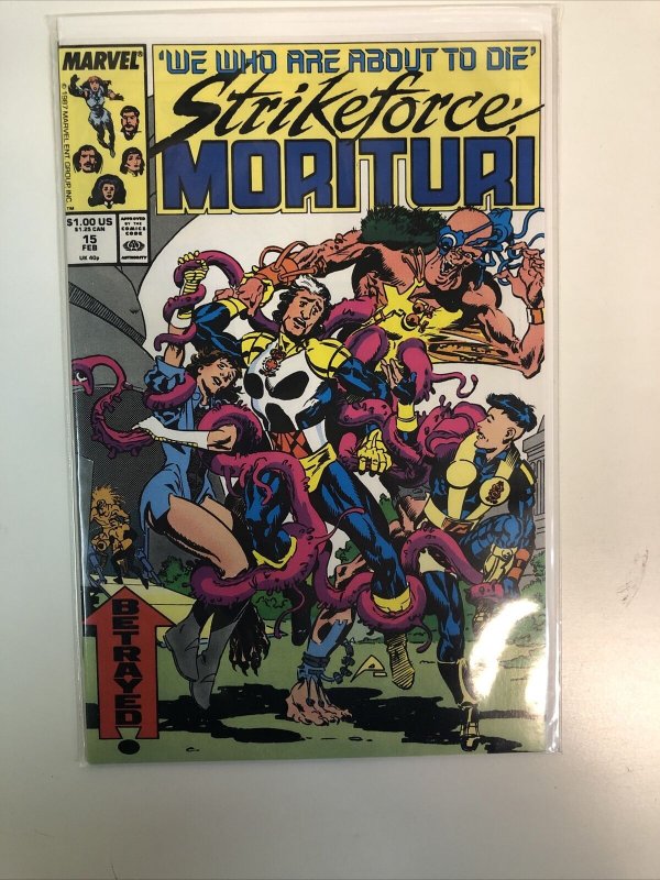 Strikeforce: Morituri (1986) Complete Consequential Set # 1-31 (VF/NM) Marvel