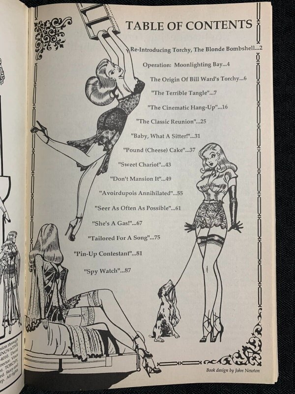 1992 BILL WARD'S TORCHY The Blonde Bombshell Book 1 SC FN 6.0 1st Innovation