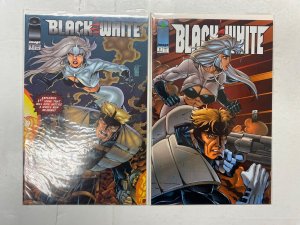 5 IMAGE comic book BattleStone #1 2 Black White #1 2 Blood Wulf #3 53 KM41