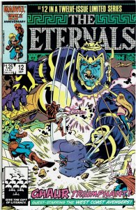 Eternals #12 (1985 v2) Walt Simonson Hawkeye Mockingbird NM-