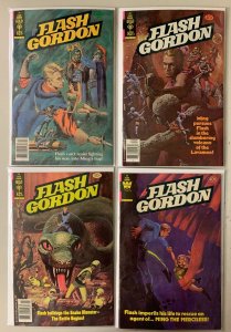 Flash Gordon lot #24-29 Gold Key / Whitman 4 diff (avg 5.0 VG/FN) (1979-'80)