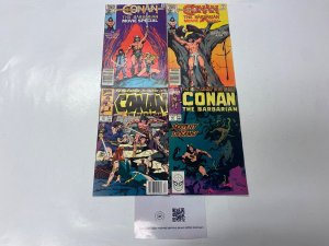 4 MARVEL comic books Conan Barbarian Movie #1 2 Conan Barbarian #231 237 33 KM15