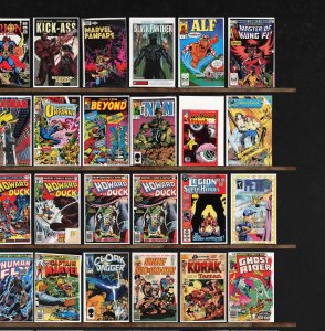 Huge Lot 150+ Comics with Howard The Duck, Grendel, Cloak And Dagger & More!