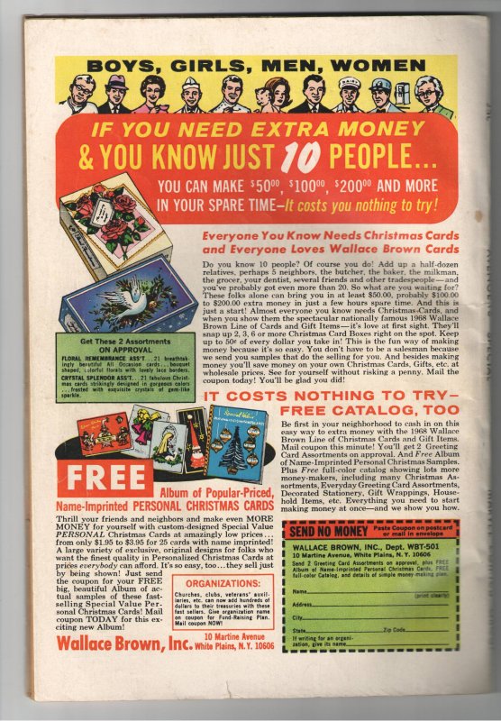 AVENGERS ANNUAL #2 VG+ 4.5;1st APP 3rd KANG IDENTITY-SCARLET CENTURION