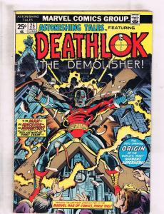 Astonishing Tales # 25 FN Marvel Comic Book 1st Deathlok Appearance Origin WT4