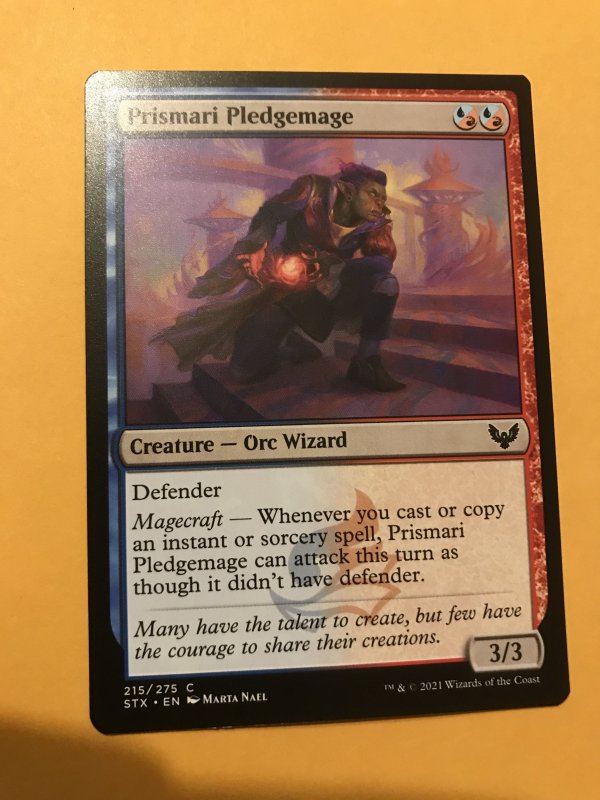 PRISMARI PLEDGEMAGE : Magic the Gathering MTG / STRIXHAVEN | Comic  Collectibles - Trading Cards - Magic the Gathering / HipComic