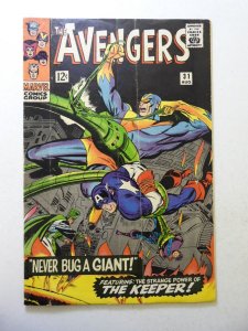 The Avengers #31 (1966) GD/VG Condition