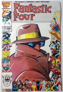 Fantastic Four #296 (9.2, 1986) Marvel's 25th Anniversary Cover