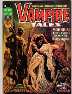 Vampire Tales #7 (1974) MORBIUS THE LIVING VAMPIRE Marvel/Curtis HORROR