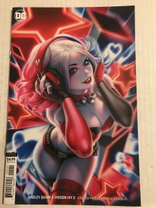 HARLEY QUINN & POISON IVY #2 : DC 12/19 NM-; Warren Louv Variant cover