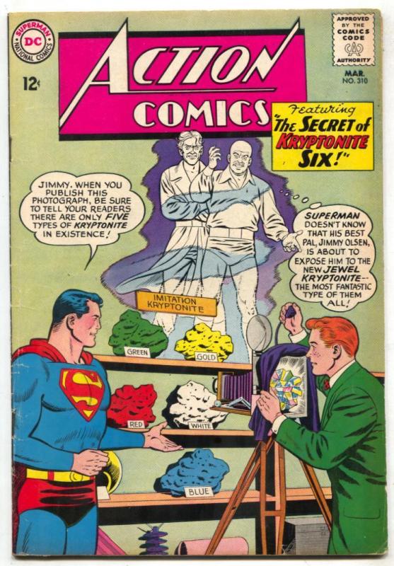 Action Comics #310 1964- Superman- KRYPTONITE VG/F