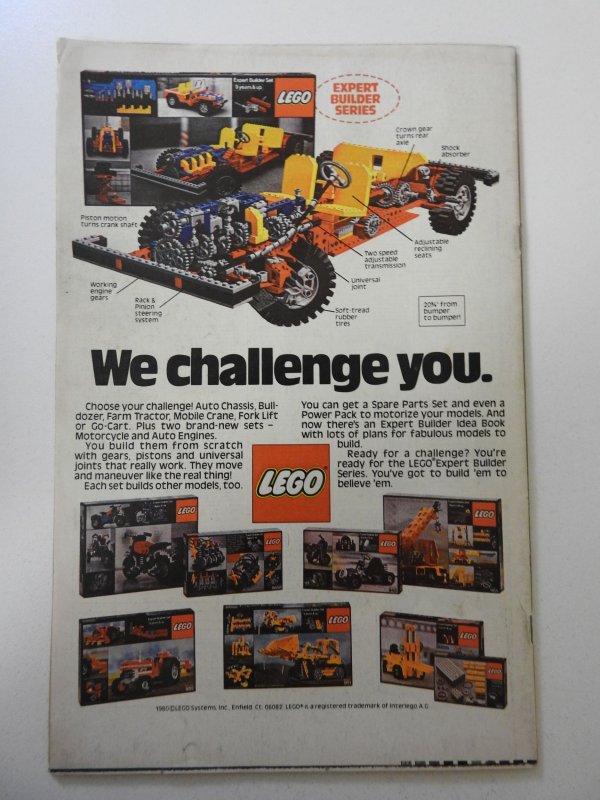 Uncanny X-Men #142 VG+ Condition moisture stain