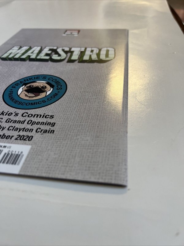 MAESTRO #1 (2020) CLAYTON CRAIN VARIANT / Infinity Gauntlet Venom Homage!!