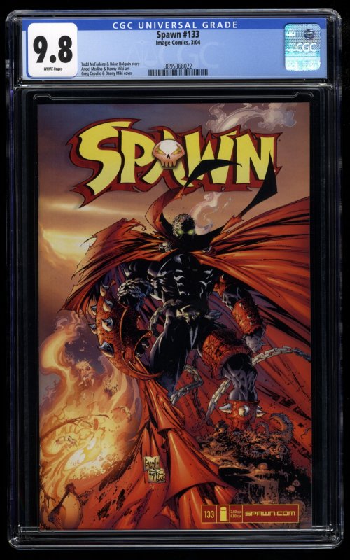 Spawn #133 CGC NM/M 9.8 White Pages