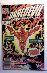 Daredevil #261 (1988) Marvel Newsstand Human Torch 1st Print Comic Book