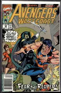 Avengers West Coast #65 (1990) West Coast Avengers / Avengers West Coast