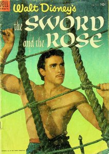 Four Color No. 505 - Sword and the Rose (Oct 1953, Western) - Good-