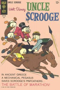 Uncle Scrooge (Walt Disney ) #75 VG ; Gold Key | low grade comic June 1968 Battl