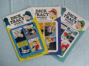 1988 Dick Tracy Weekly Chester Gould #56-58 Lot Of 3 Blackthorne Pub VF-
