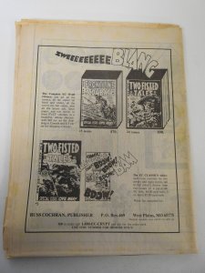 Comics Buyer's Guide #825 (1989) Signed twice no cert large tear 1st page